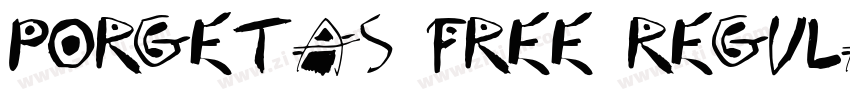 Porgetas Free Regula字体转换